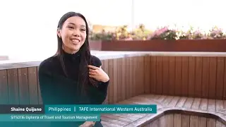 Shaine talks about studying travel and tourism management with TAFE International Western Australia