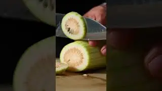 cutting a cucumber 🥒🥒