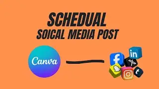 Планирование публикаций в социальных сетях в Canva (пошаговое руководство)
