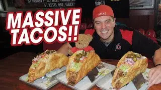 Mallie's Monster Taco Challenge in Detroit, Michigan!!
