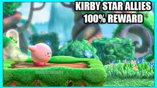 Kirby Star Allies 100% Completion Reward Original Retro Kirby Face