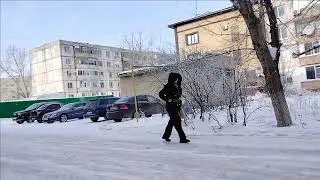 Uzbekistan Khorezm, winter in Urgench 🥶 
