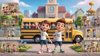 The Wheels on the Bus 🚍🎶 | Epic Fun Ride with Smiles, Beeps & Bounces!