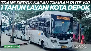 Wah, Sudah 1 Tahun Trans Depok Melayani Secara Gratis!