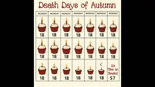 Death Days of Autumn #12: HDD Tuesday the 19th