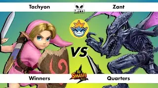 Tachyon (Young Link) vs Zant (Ridley) | Winners Quarters | HURRY UP!! #13
