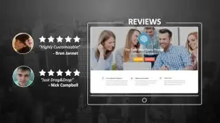 Lines and Strokes Website Promotion After Effects Template