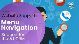 Website Support - Menu Navigation