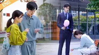💕Perverted boss harasses Cinderella; domineering CEO bursts in, punching him to the ground!