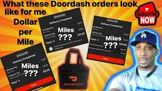My Doordash miles for the pay per order check it out! #tips #tricks #information #cash #profit