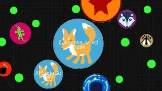 AGAR.IO PARTY MAKING TEAM WITH ''ArcadeGo'','' Ƭ&psi;Ƭ ☢'' Fake! +10K!! (15284 MASS)//Zukazaka :v xd