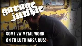 Vw Bus Metal Work Ep1 Lufthansa Bus Restoration