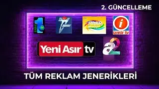 Kanal 1 (İzmir)/ İzmir TV / Yeni Asır TV / A2 T&uuml;m Reklam Jenerikleri 1998 - 2024 *2. G&uuml;ncelleme