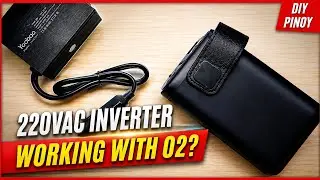 O2 PROJECT POWERBANK WITH 220VAC INVERTER   FOR EMERGENCY USE ONLY!
