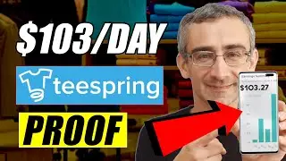 I Earned $103 In 24 Hours With Teespring and ChatGPT | Make Money With Teespring As A Beginner