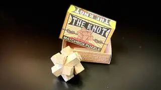 The Knot Matchbox Puzzle - Solution
