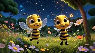Three Buzzing Bees Hum in Tune | Counting Song for Kids | Nursery Rhymes and Baby Songs