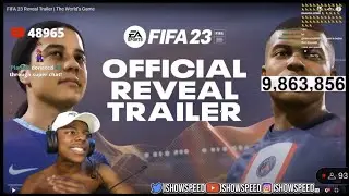 *DELETED STREAM* IShowSpeed Reacts To FIFA 23 Reveal Trailer | The World's Game (Full Video)