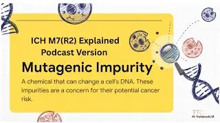 08 | ICH M7(R2) Explained (Podcast): Assessment and control of DNA-reactive (mutagenic) impurities