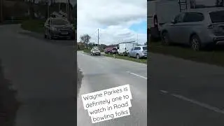 Wayne Parkes has a bright future ahead in Road Bowling folks #roadbowlsinireland #official #viral