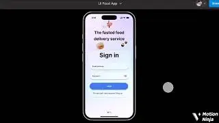UI Food App || Figma