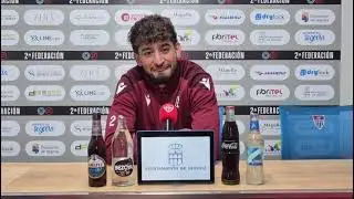 Segunda RFEF G1 18J Rueda prensa previa al CF Burgos Promesas - G Segoviana CF. Juan Silva 8/1/2026