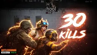 30 kills ? 😱🦁 | EVERY MATCH 1v4 CLUTCH CHALLENGE 🔥 | BGMI Kannada LIVE | DAZURAK