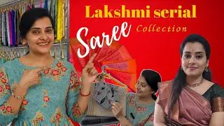 Lakshmi serial saree | vlog | sruthi raj
