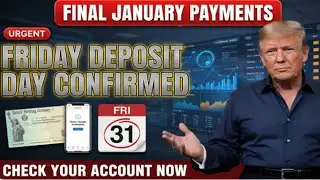Social Security Friday Deposit Update &ndash; Final January Payments Seniors Must Know
