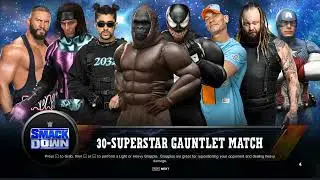 30-Superstar Gauntlet &ndash; Deadpool and The Team Take Over! 💀🔥💪