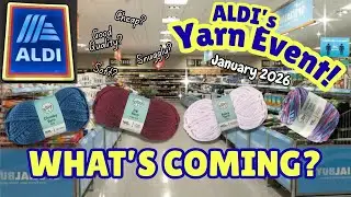 Aldi January Yarn Drop January 2026 | What to Expect + Possible Surprises🧶
