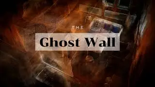 Gaussian Splatting Art - Ghost Wall FX - imaginary opening title sequence