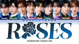ZEROBASEONE 제로베이스원 ROSES - Lyrics (Color Coded/ENG/HAN/ROM/가사)