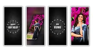 Happy Birthday Video Editing in Alight Motion kannada instagram Trending Reels Love BGM Video Edit
