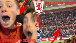 MAGIC OF THE FA CUP! Middlesbrough vs Tottenham Hotspur Matchday vlog!