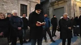 Pettorano sul Gizio - Fuoco di Sant'Antonio 17 Gennaio 2026