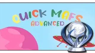 Platin Troph&auml;e #1518 | Quick Mafs Advanced [NA] (PS5)