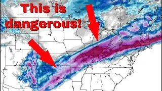Heavy Snow & Deadly Ice Spanning Nearly 20 States! Winter Storm Landon Update