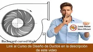 Ventilador en sistema de ductos de aire acondicionado: Tipos de centrífugo  aplicaciones Clase 3