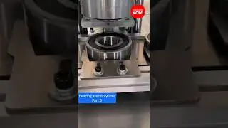 Bearing assembly - part 3 | Automation #machining #machinists #automation #bearing #plc #shorts