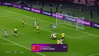 eFootball PES 2020 fantastic goals Ramos by umutkarakas07