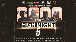 KWA Fight Night 5 | 10K Championship Rounds + 2022 KWA Product Reveals