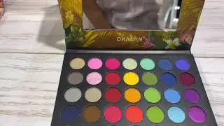 Wholesale Okalan Color Burst II 35-Color Eyeshadow Palette  l Wholesale Makeup