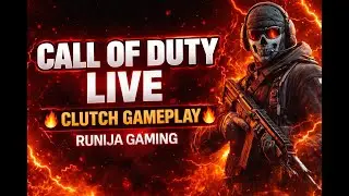 CALL OF DUTY LIVE 🔥 Clutch Gameplay |Runija Gaming