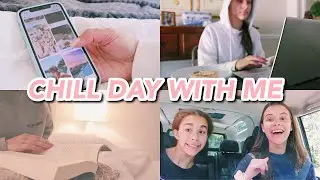 chill day in my life! (cool and casual routine)