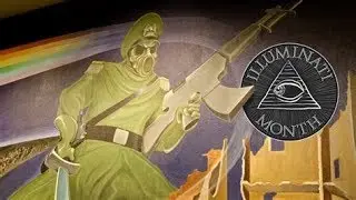 Doomsday Base underground with  world ending art at Denver airport!