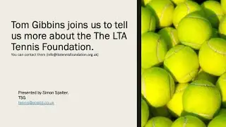The LTA Tennis Foundation