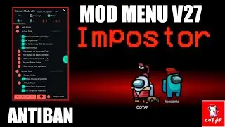 *Обновлено* Among Us Mod Menu v27 PC v2023.7.12
