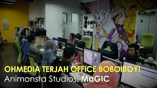 Office Tour - Animonsta Studios (BoBoiBoy)