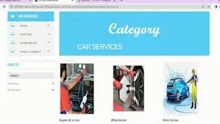 Car Spare Parts and Service Garage System | PHP | MYSQL | HTML | CSS | JAVASCRIPT
